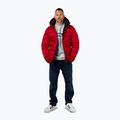 Pánská zimní bunda Pitbull Barles Ribstop Padded Hooded red 2