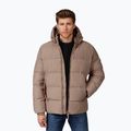 Pánská zimní bunda Pitbull Duncan Quilted Hooded dark sand 4