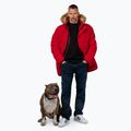 Pánská bunda  Pitbull Forest Hooded Parka red 2