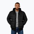 Pánská bunda  Pitbull Hidden Quilted Hooded black/black
