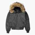 Pánská zimní bunda Pitbull Harvest Hooded Bomber graphite 4