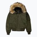 Pánská zimní bunda Pitbull Harvest Hooded Bomber olive 4