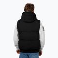 Pánská vesta Pitbull Patton Quilted Hooded black 3