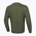 Pánská mikina Pitbull Small Logo Crewneck dark olive 5