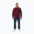 Pánská mikina Pitbull Small Logo Crewneck burgundy 2