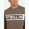 Pánská mikina Pitbull Sherwood Crewneck brown 4