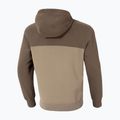 Pánská mikina Pitbull Hilltop 2 Hooded brown/pale sand 6