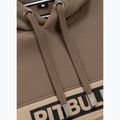 Pánská mikina Pitbull Hilltop 2 Hooded brown/pale sand 7