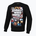 Pánská mikina Pitbull West Coast Crewneck Most Wanted black