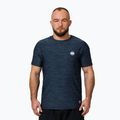 Pánské tričko Pitbull Small Logo Casual Sport T-shirt navy melange