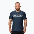Pánské tričko Pitbull Hilltop Casual Sport T-shirt navy melange