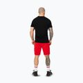 Pánské šortky Pitbull Dogwood Sport fluo/red 3