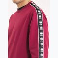 Pánská mikina  Pitbull Tape Nugget Crewneck Sweatshirt burgundy 4
