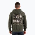Pánská mikina Pitbull Troublemaker Hooded Zip Sweatshirt old green 2