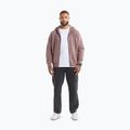 Pánská mikina Pitbull Lancaster 2 Hooded Zip Sweatshirt washed burgundy 2