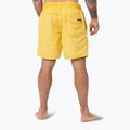 Pánské plavecké šortky Pitbull Balfour washhed yellow 3