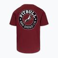 Pánské tričko Pitbull San Diego CA black burgundy 5