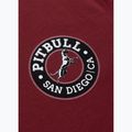Pánské tričko Pitbull San Diego CA black burgundy 6