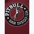 Pánské tričko Pitbull San Diego CA black burgundy 7