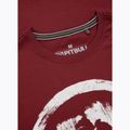 Pánské tričko Pitbull Logo Palms burgundy 6