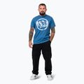 Pánské tričko Pitbull Logo Palms shade blue 2