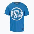 Pánské tričko Pitbull Logo Palms shade blue 4