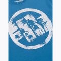Pánské tričko Pitbull Logo Palms shade blue 7
