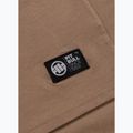 Pánské tričko Pitbull Logo Palms brown savana 9