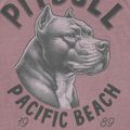 Pánské tričko Pitbull Pacific dusty burgundy 5