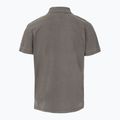 Pánské polotričko Pitbull Washed Polo Shirt dark brown 2