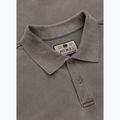 Pánské polotričko Pitbull Washed Polo Shirt dark brown 3