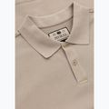 Pánské polotričko Pitbull Washed Polo Shirt pale sand 3