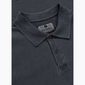 Pánské polotričko Pitbull Washed Polo Shirt dark graphite 3