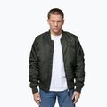 Pánská bunda Pitbull Hacket Washed Bomber dark green