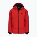 Pánská zimní bunda Pitbull Padded Rockfish Hooded fluorescent red
