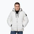 Pánská zimní bunda Pitbull Crestline Padded Hooded off white