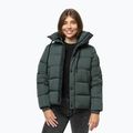 Dámská zimní bunda Pitbull Amalia Padded Hooded dark green 4