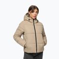 Dámská zimní bunda Pitbull Vista Quilted Hooded dark sand 4