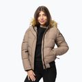 Dámská zimní bunda Pitbull Azalea Quilted Hooded dark san 4
