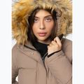 Dámská zimní bunda Pitbull Azalea Quilted Hooded dark san 6