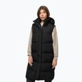 Dámská vesta Pitbull Ashley Padded Hooded Long black