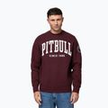 Pánská mikina Pitbull Norton Crewneck dark burgundy