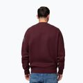 Pánská mikina Pitbull Norton Crewneck dark burgundy 3