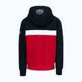Pánská mikina Pitbull Gibson Hooded dark navy/red 5