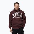 Pánská mikina s kapucí Pitbull Norton Hooded dark burgundy