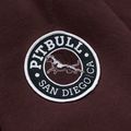 Pánská mikina s kapucí Pitbull Norton Hooded dark burgundy 10