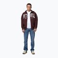 Pánská mikina Pitbull Norton Hooded Zip dark burgundy 2