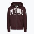 Pánská mikina Pitbull Norton Hooded Zip dark burgundy 5