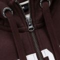 Pánská mikina Pitbull Norton Hooded Zip dark burgundy 7