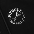 Pánská mikina Pitbull San Diego Ca s kapucí na zip black 9
